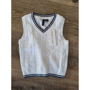 Janie and Jack Baby Boy Sweater Vest NEW size 12-18 Months‎ Spring #8